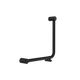 Nero Mecca Care 32mm Ambulant 90Degree Bent Tube Grab Rail 450mm Matte Black