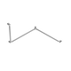 Nero Mecca Care 32mm Dda Toilet Grab Rail Set 90 Degree 600mm Chrome