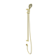 Nero Mecca Care Brushed Gold 25mm Grab Rail And Adjustable Shower Rail Set 900mm
