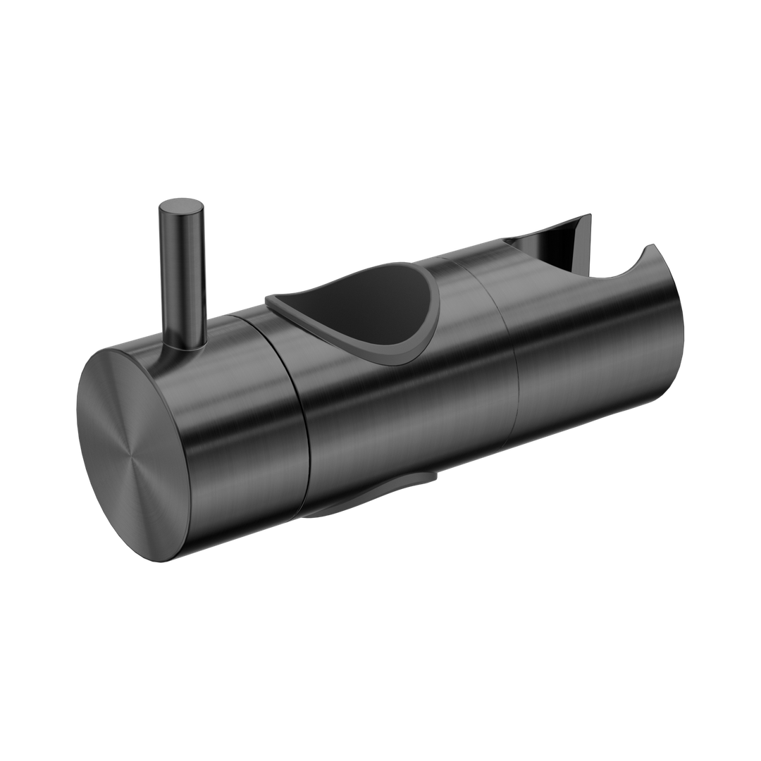 Nero Slider For Mecca Care 25Mm Grab Rail And Adjustable Shower Rail Set 900Mm Gun Metal