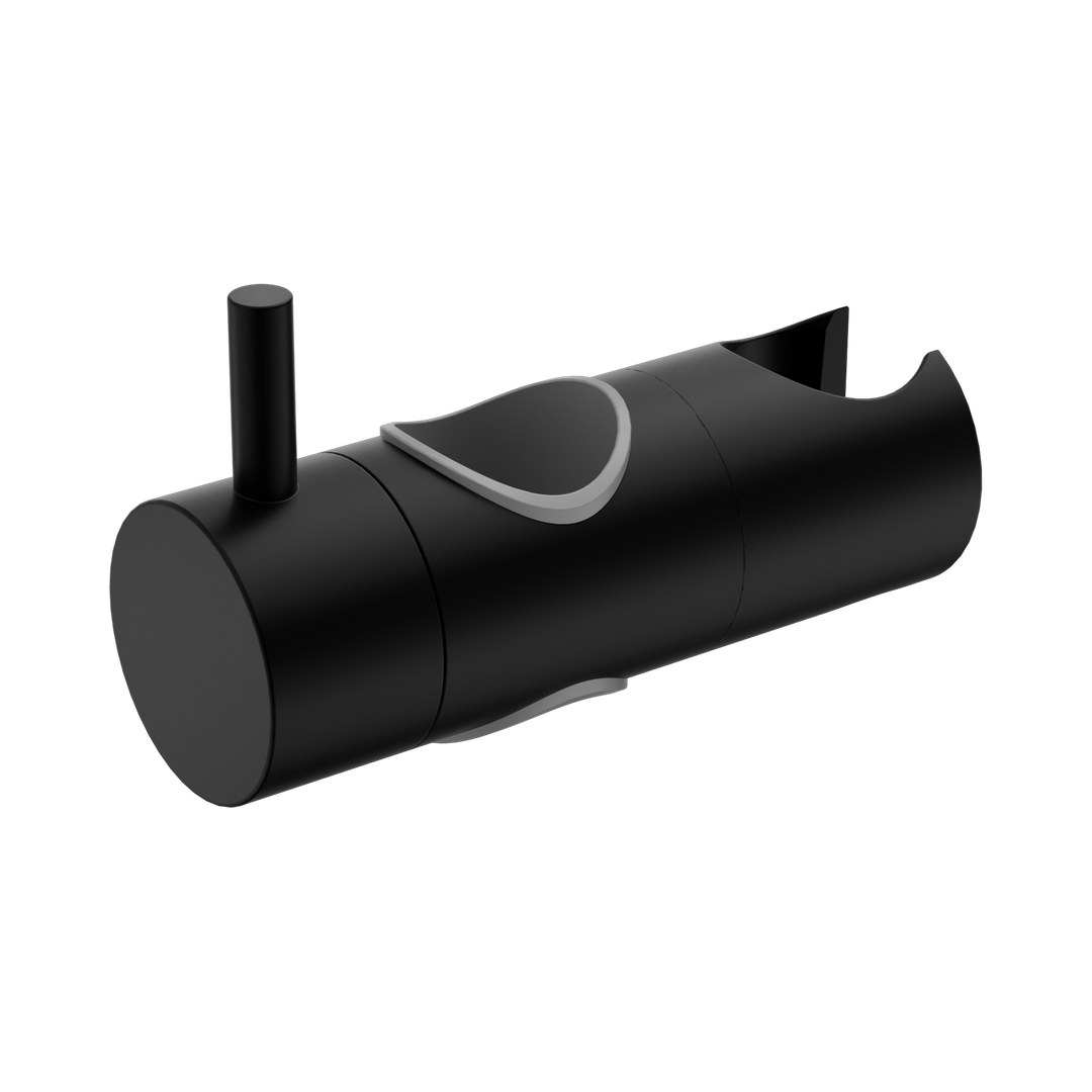 Nero Slider For Mecca Care 25Mm Grab Rail And Adjustable Shower Rail Set 900Mm Matte Black