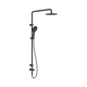 Nero Mecca Care 25mm Grab Rail 900mm Twin Shower Set Matte Black