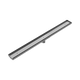 Nero Tile Insert V Channel 900X82Mm Floor Grate 50Mm Outlet Gun Metal