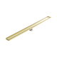 Nero Tile Insert V Channel 1200X82Mm Floor Grate 50Mm Outlet Brushed Gold