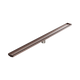 Nero Tile Insert V Channel 1200X82Mm Floor Grate 50Mm Outlet Brushed Bronze