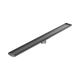 Nero Tile Insert V Channel 1200X106Mm Floor Grate 80Mm Outlet Gun Metal