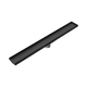 Nero Tile Insert V Channel 800X106Mm Floor Grate 80Mm Outlet Matte Black