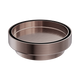 Nero 130Mm Round Tile Insert Floor Waste 100Mm Outlet Brushed Bronze
