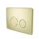 Nero In Wall Toilet Push Plate Brushed Gold Nrpl001Bg