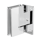 Nero 90 Degree Glass To Wall Shower Hinge 10Mm Glass Chrome