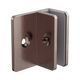 Nero Shower F Bracket 10Mm Glass Brushed Bronze