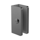 Nero Shower U Bracket 10Mm Glass Gun Metal