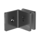 Nero 90 Degree Glass To Wall Bracket 10Mm Glass Gun Metal