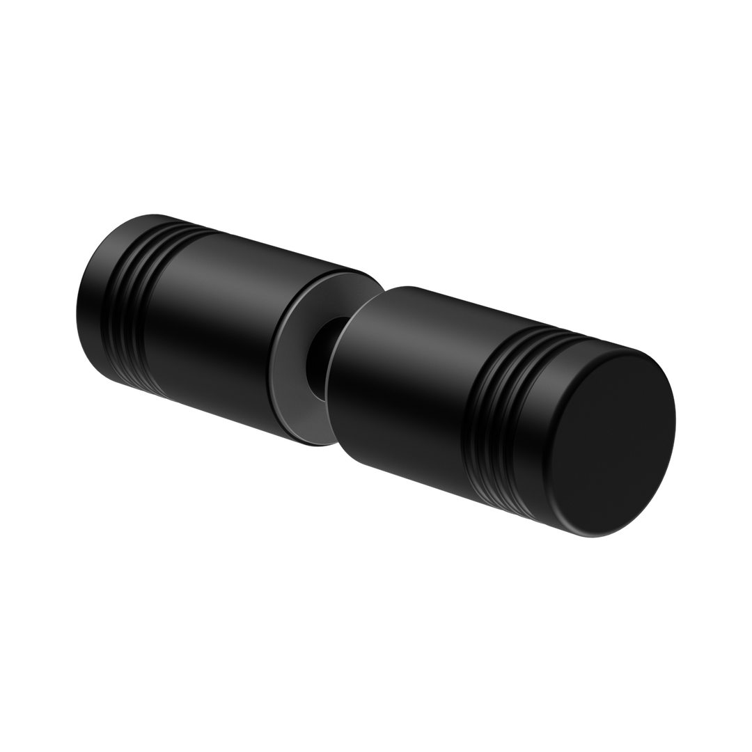 Nero Round Shower Knob Matte Black