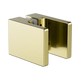 Nero Square Shower Knob Handle Brushed Gold