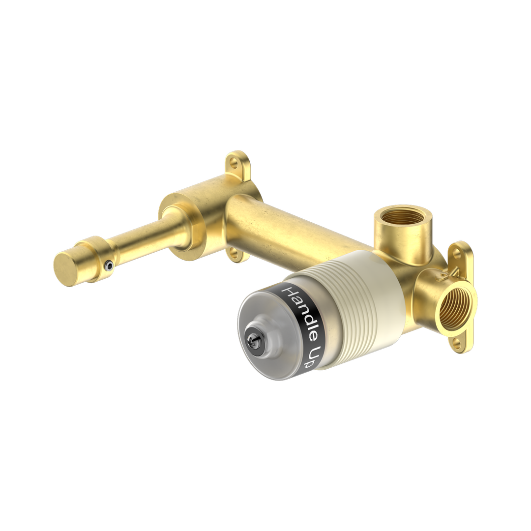 Nero Premium 35mm Universal Wall Basin/Bath Mixer Handle Up Body Only