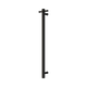 Nero Mecca 240V Single Vertical Heated Towel Rail Matte Black