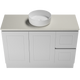 Timberline Nevada Classic FS Vanity 1200mm Right Wg Basin Silksurface Ac Top