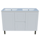 Timberline Nevada Classic 1200 Double Bowl Alpha Ceramic Top On Legs