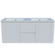 Timberline Nevada Classic 1200 Double Bowl Alpha Ceramic Top Wall Hung