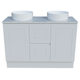 Timberline Nevada Classic 1200 Silksurface Top Dbl White Gloss A/C Basin F/Stand