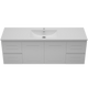 Timberline Nevada Classic Vanity 1500 Single Bowl Alpha Ceramic Top Wall Hung