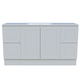 Timberline Nevada Classic Vanity 1500mm  Single Bowl Haven Top  Floor Standing