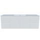 Timberline Nevada Classic Vanity 1500mm  Single Bowl Haven Top  Wall Hung
