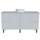 Timberline Nevada Classic Vanity 1500mm Right Wg Basin Silksurface Ac Top On