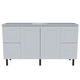 Timberline Nevada Classic 1500 Sgl Silksurface White Gloss U/C Basin On Legs