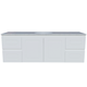 Timberline Nevada Classic Vanity 1500mm Right Wg Basin Silksurface Uc Top Wall