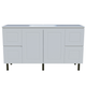 Timberline Nevada Classic Vanity 1500mm Centre Bowl Stadium Top On Legs