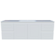 Timberline Nevada Classic Vanity 1500mm Centre Bowl Stadium Top Wall Hung