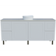 Timberline Nevada Classic Vanity 1800mm Right Wg Basin Silksurface Ac Top On