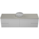 Timberline Nevada Classic Vanity 1800mm Right Wg Basin Silksurface Ac Top Wall
