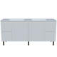 Timberline Nevada Classic Vanity 1800mm Double Bowl Stadium Top On Legs