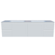 Timberline Nevada Classic Vanity 1800mm Double Bowl Stadium Top Wall Hung