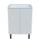 Timberline Nevada Classic Vanity 600mm Centre Bowl Stadium Top On Legs