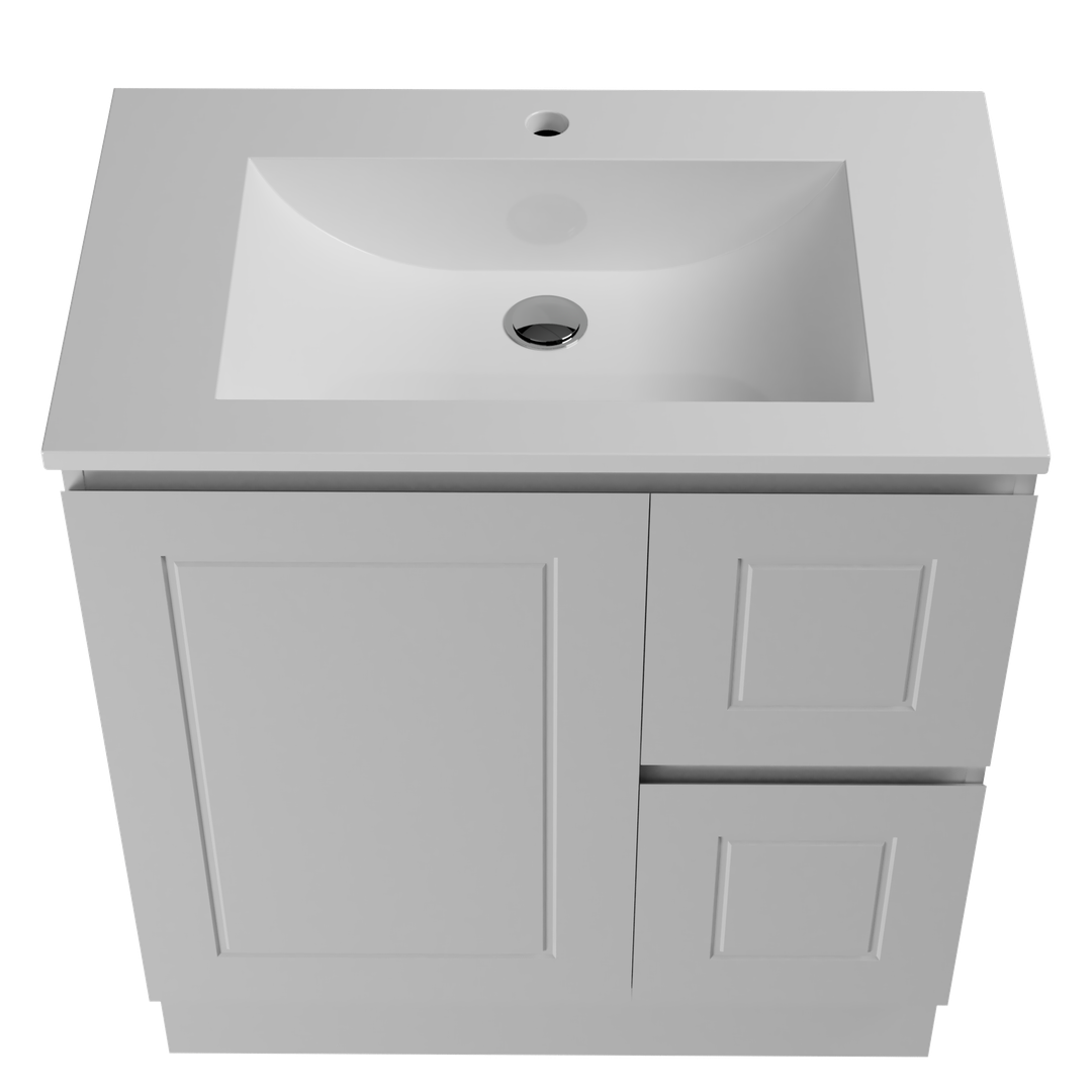 Timberline Nevada Classic Vanity 750mm  Regal Acrylic Top Floorstanding