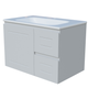 Timberline Nevada Classic Vanity 750mm Centre Bowl Stadium Top Wall Hung