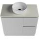 Timberline Nevada Classic Vanty 900 20mm Silk Top & Ceramic A/Countr Basn Floorstnd