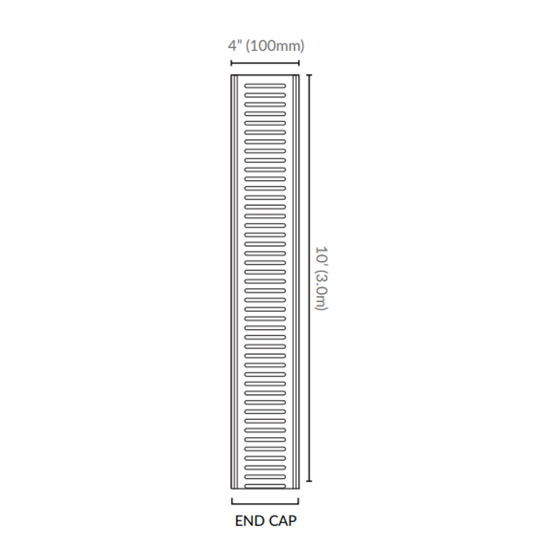 Lauxes Grates Next Generation 26 Brushed Nickel 3M