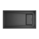 Noveen Novaq Handmade Kitchen Sink Matt Black Matt Black
