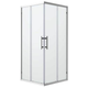 OCEANO LOUVE SQUARE 1000 SLIDER FRONT & RETURN CP 1000X1000 LS100FSC & LS100RSC