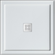Oceano Stonelite Eco Base Centre Outlet Chrome Waste - 1200 X 900