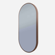 Remer O-Series Oblong Backlit Led Mirror With Demister Cuban Bronze Frame