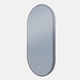 Remer O-Series Oblong Backlit Led Mirror With Demister Georgian Metal Frame
