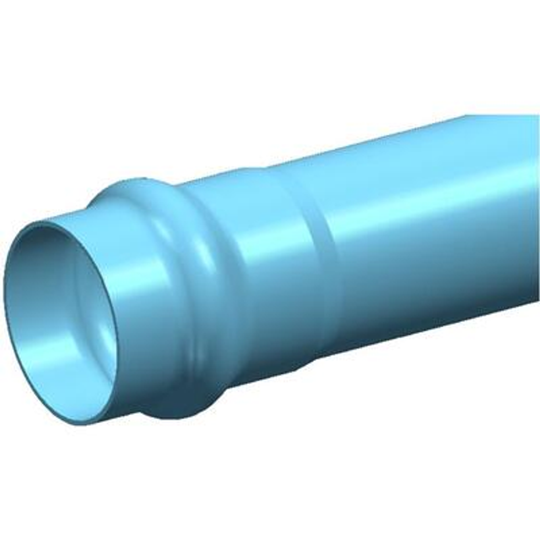 100Mm Cl16 Blue Brute Pvc Pipe  6 Metre Rrj Opvc