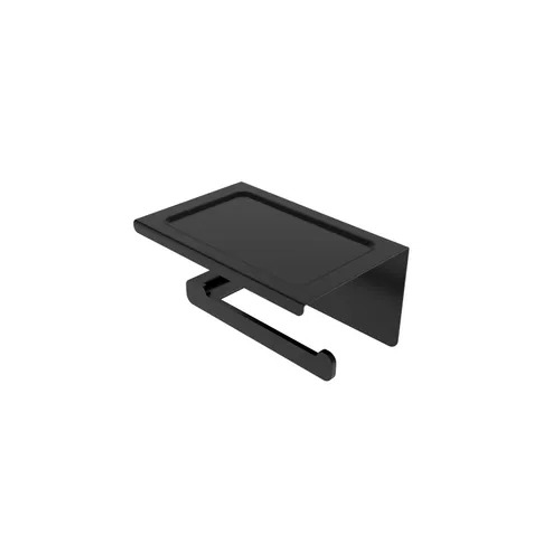 Otti Oskar Matte Black Paper Holder
