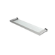 Otti Oskar Chrome Metal & Glass Shelf